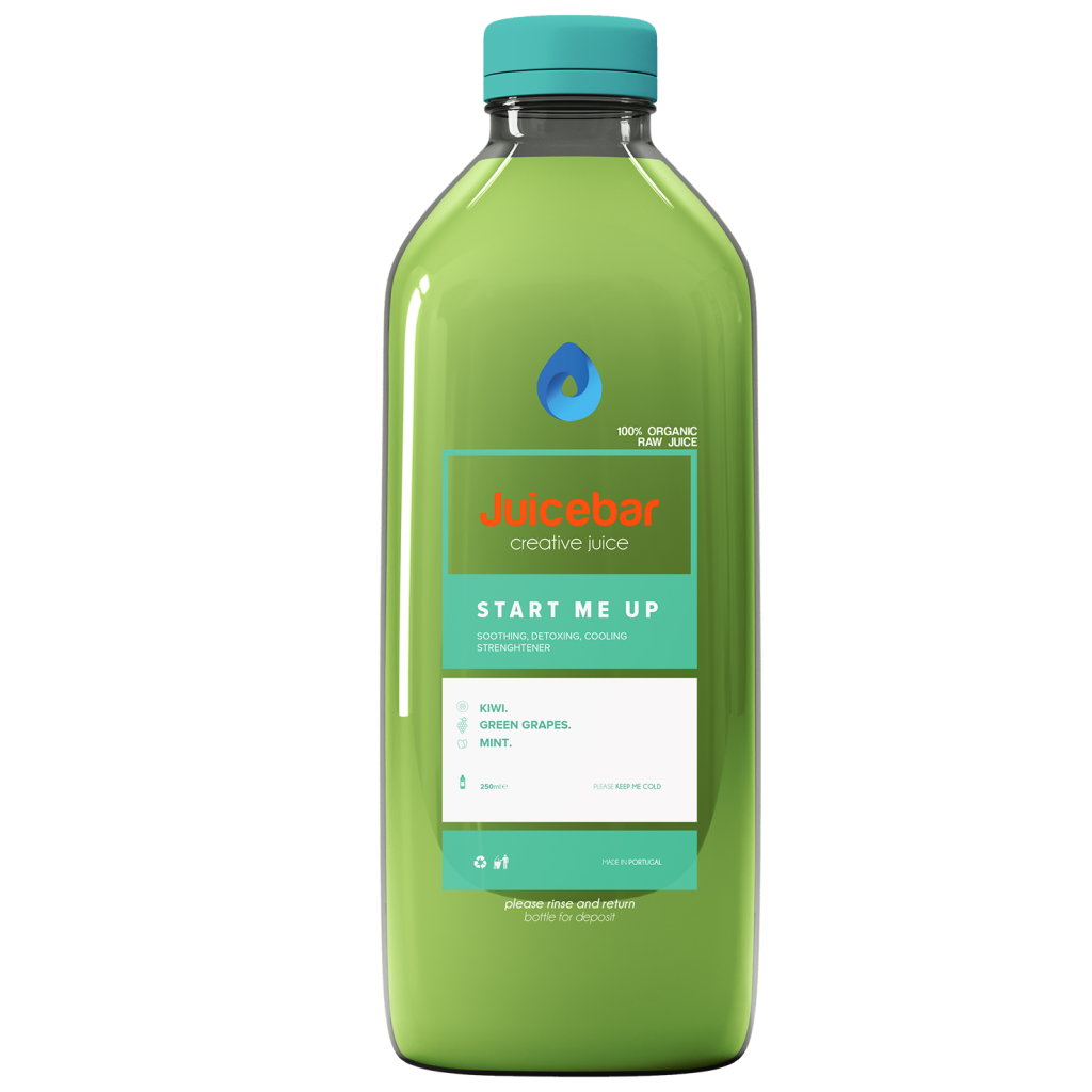 JuiceBar Packaging - Kiwi Juice 